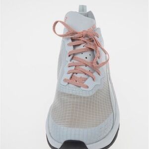 Brandblack Women's 7 Kite Racer Running Shoe in Pale Blue and Coral Pink